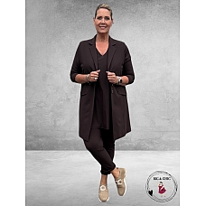 ONLY-M Blazer Travel Lang Nutella